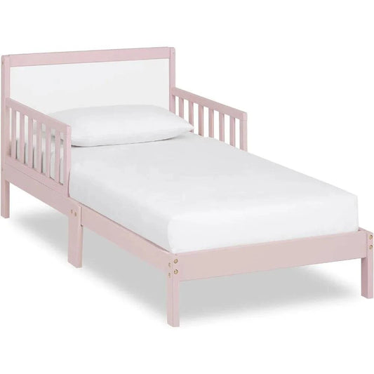 Brookside Toddler Bed 🛏️ | 53” Blush Pink/White, 648-WHTCreate the perfect small living room design ideas or cozy nursery setup with the Brookside Toddler Bed. This 53” blush pink and white bed blends seamlessly into modeShop All I WantShop All I WantBrookside Toddler Bed 🛏️