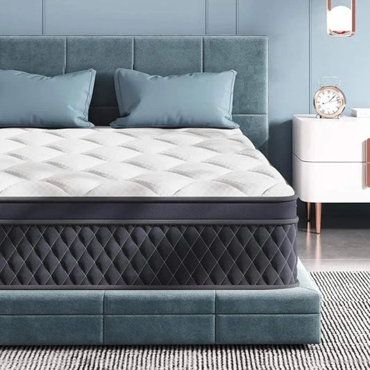 12-Inch King Hybrid Mattress 🛏️ Pressure-relieving memory foam and poExperience the perfect combination of comfort and support with the 12-Inch King Hybrid Mattress 🛏️, featuring pressure-relieving memory foam and pocket springs for Shop All I WantShop All I Want12-Inch King Hybrid Mattress 🛏️ Pressure-relieving memory foam