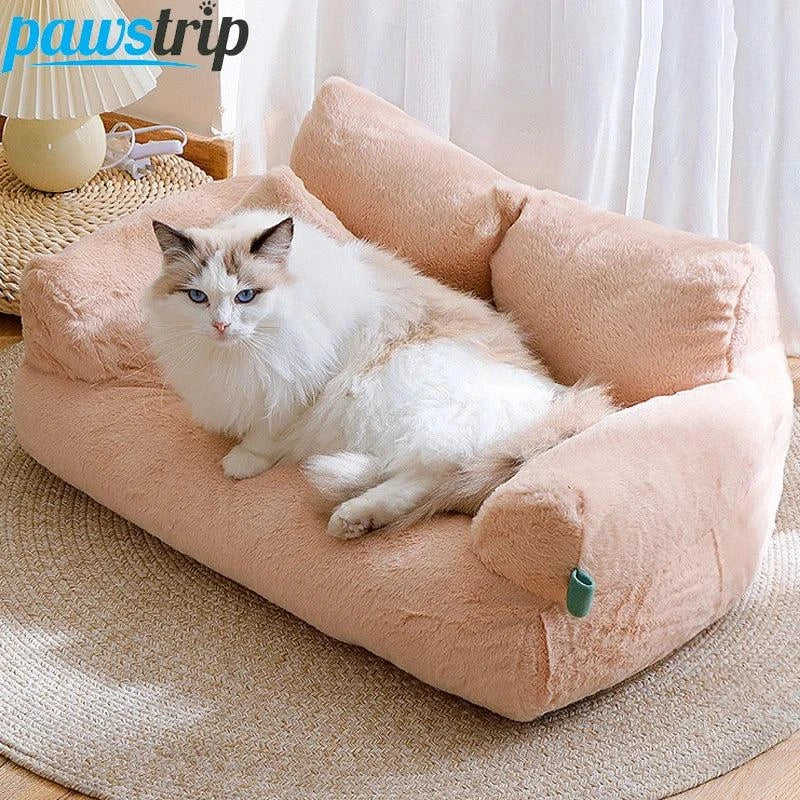 Shop All I Want SHOP ALL I WANT Luxury Winter Cat Bed 🐾❄️ #PetComfort