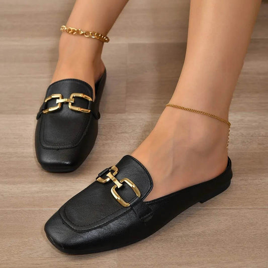 Shop All I Want black / 41 SHOP ALL I WANT Vintage Leather Oxford Loafers