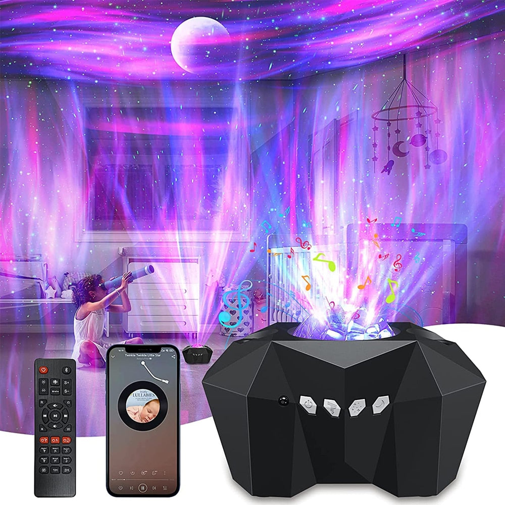 Shop All I Want SHOP ALL I WANT Star Lights Aurora Galaxy Moon Projector