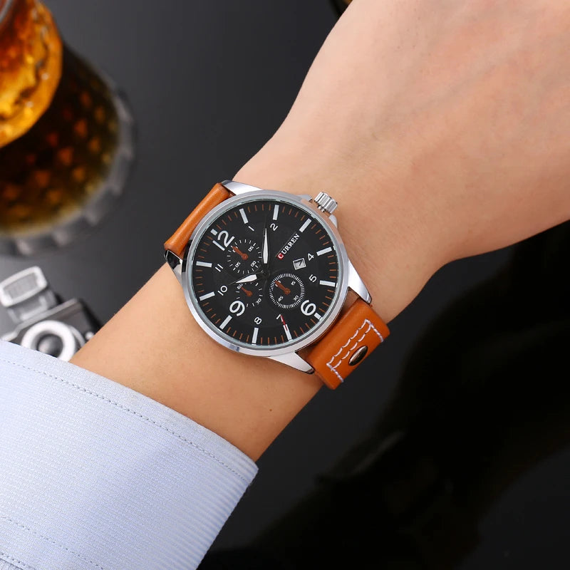 Men's Watch | Top Fashion & Casual Date Wristwatch ⌚