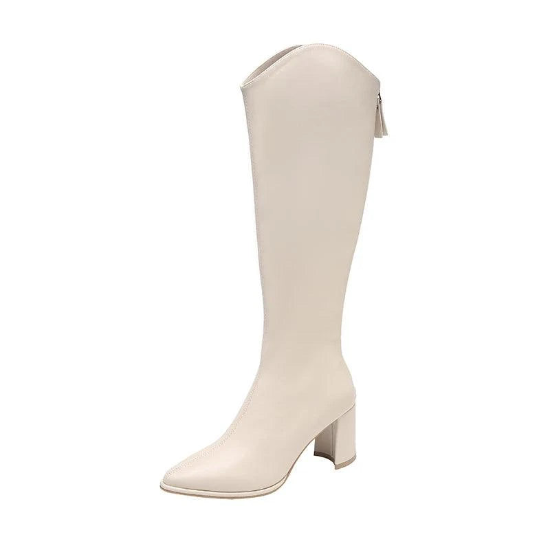 Plus Size High Heel Boots – Stylish, Comfortable, Wide-Calf Knee-High Boots for Women 👢✨