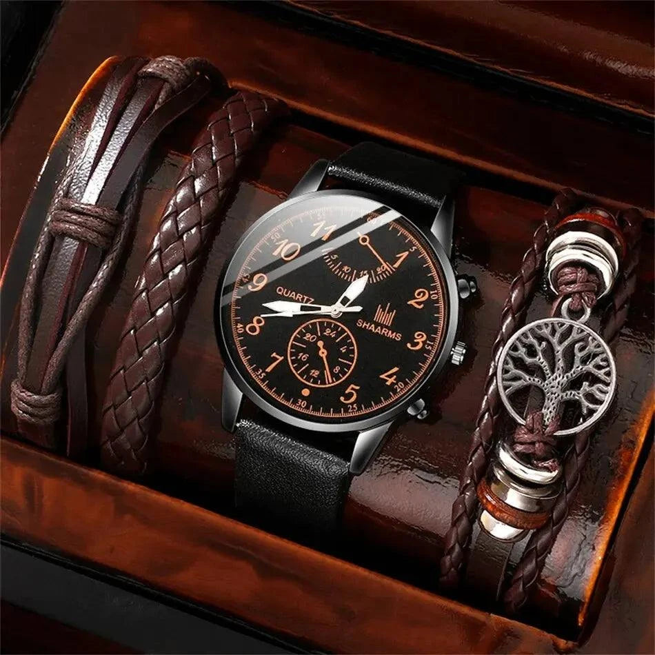 🕰️ New Men’s Fashion Quartz Watch – Top Brand Luxury, Sporty WristwatMen's Wristwatch Discover the perfect blend of luxury and sportiness with the New Men’s Fashion Quartz Watch. Featuring a top brand design and a matching bracelet set, this wristwatcShop All I Want