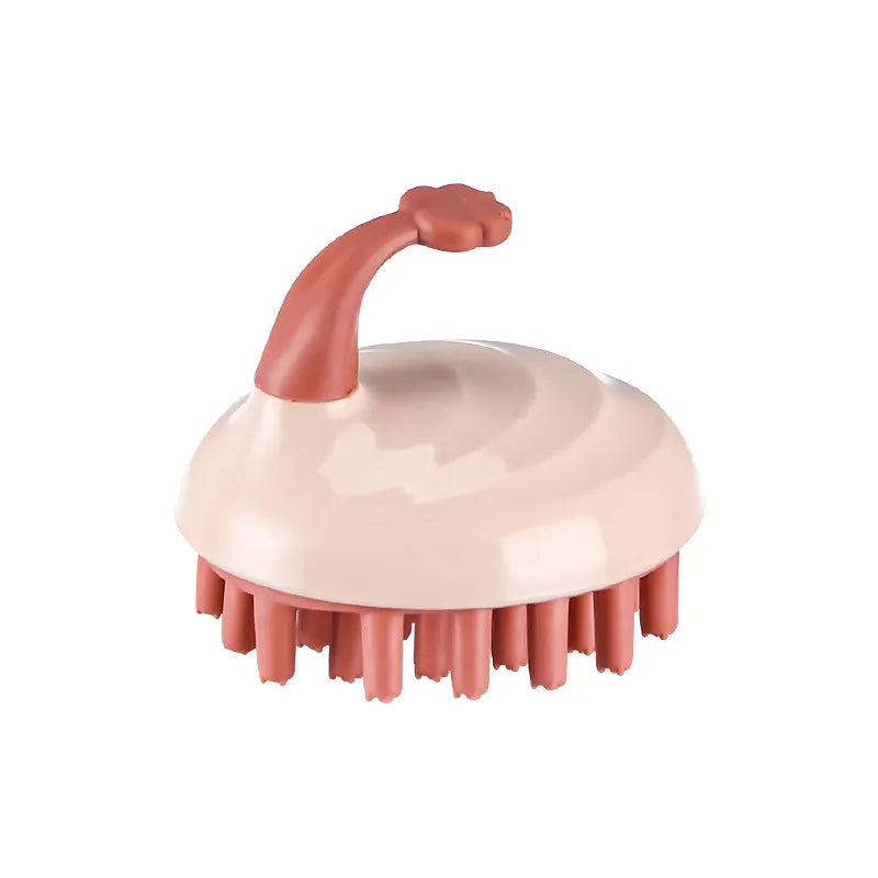 Shop All I Want Pink Flower SHOP ALL I WANT Head Scalp Massage Brush