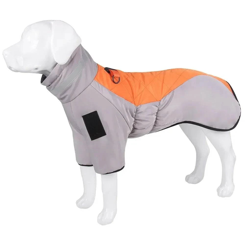 Shop All I Want Orange / XL SHOP ALL I WANT Winter Waterproof Large Dog Vest 🐕❄️ #PetCoat