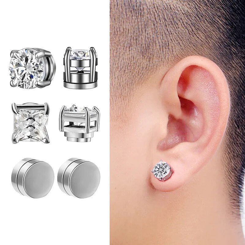 Shop All I Want SHOP ALL I WANT Magnetic Crystal Earrings: No Piercing, Problems 💎🔗👂