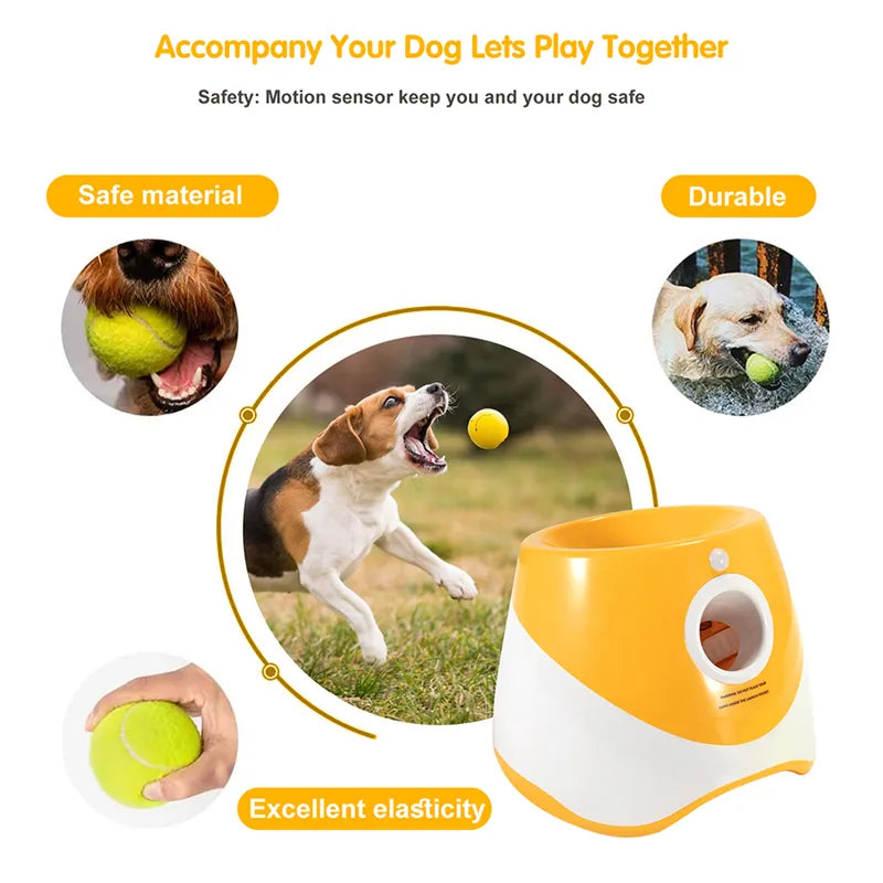 Shop All I Want SHOP ALL I WANT Automatic Dog Tennis Launcher: Interactive Fun! 🎾🐾 #PetToys