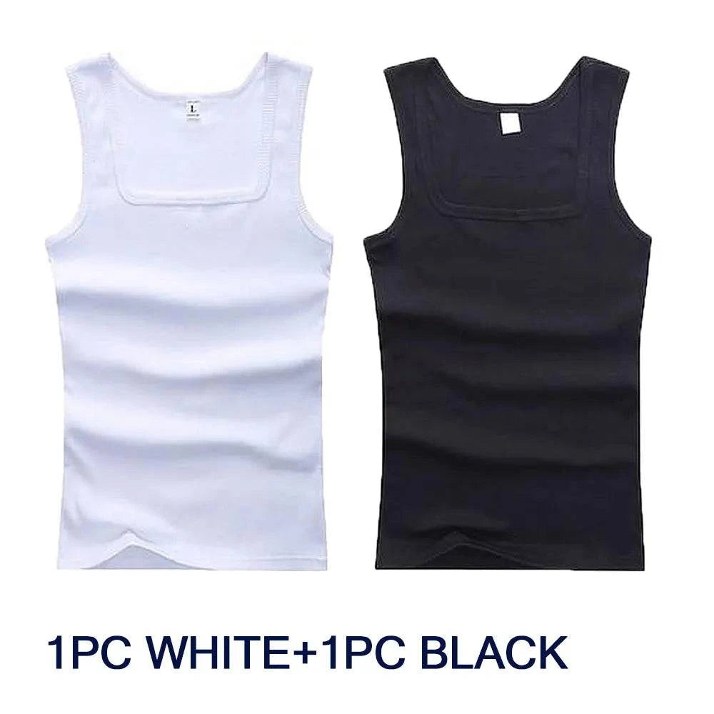 Shop All I Want 1PC Black 1PC White / M SHOP ALL I WANT Casual Fitness Tank Tops