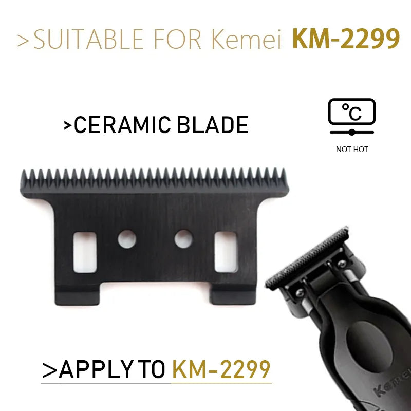 Kemei KM-2299 Hair Trimmer – Professional Hair Clipper for Men’s Haircut, Precision Cutting Machine ✂️💈