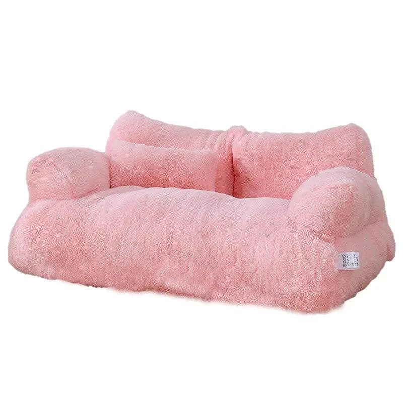 Shop All I Want Pink / 55x38x18cm SHOP ALL I WANT Luxury Winter Cat Bed 🐾❄️ #PetComfort