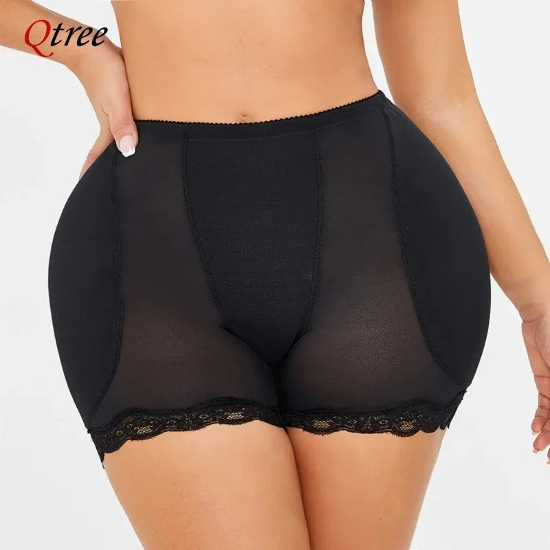 Seamless Butt Lifter Pad Underwear for Women – Big Ass Control Panties & Waist Trainer Body Shaper for Hip Enhancement 🍑✨