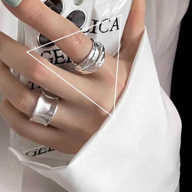 Shop All I Want BTSP1539-1 / Resizable SHOP ALL I WANT Sterling Silver Ring