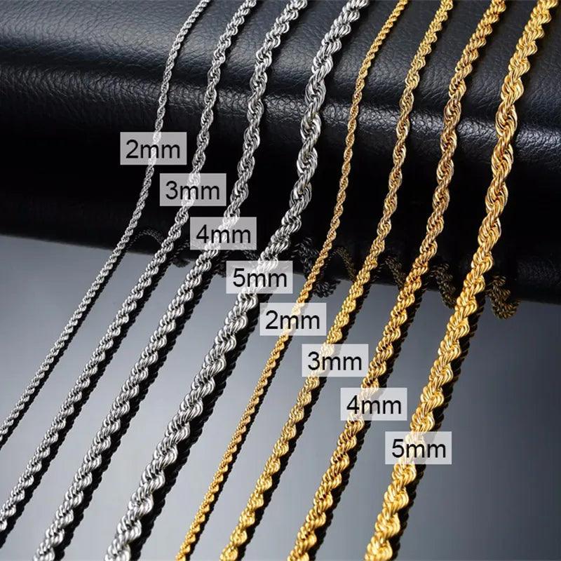 Shop All I Want SHOP ALL I WANT Timeless Rope Chain Necklace