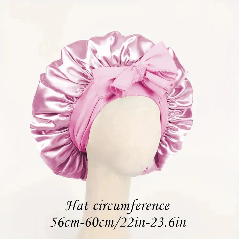 🌙 Satin Silk Bonnet – Adjustable Tie Band for Sleeping, Hair Care, Su🌙 Satin Silk Bonnet – Adjustable Tie Band for Sleeping, Hair Care, Suitable for Women &amp; Men 🌟
Enhance your sleep and hair care routine with this luxurious SatiShop All I WantShop All I WantSatin Silk Bonnet – Adjustable Tie Band