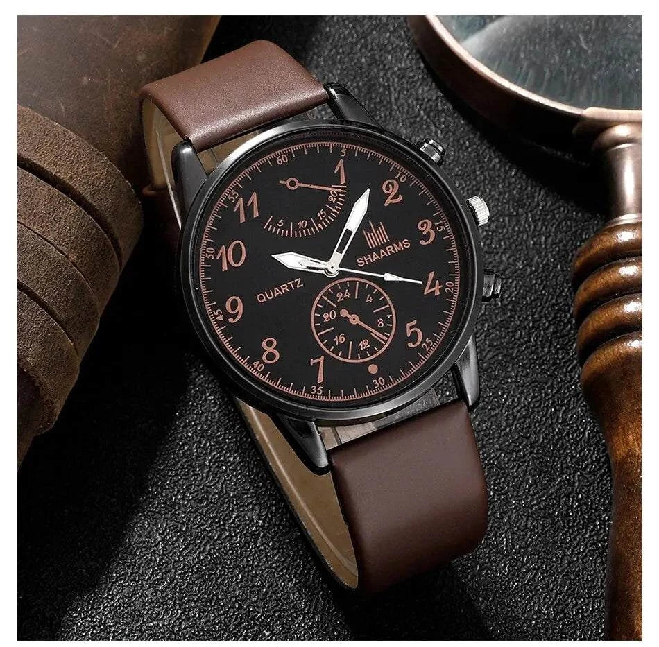 🕰️ New Men’s Fashion Quartz Watch – Top Brand Luxury, Sporty WristwatMen's Wristwatch Discover the perfect blend of luxury and sportiness with the New Men’s Fashion Quartz Watch. Featuring a top brand design and a matching bracelet set, this wristwatcShop All I Want