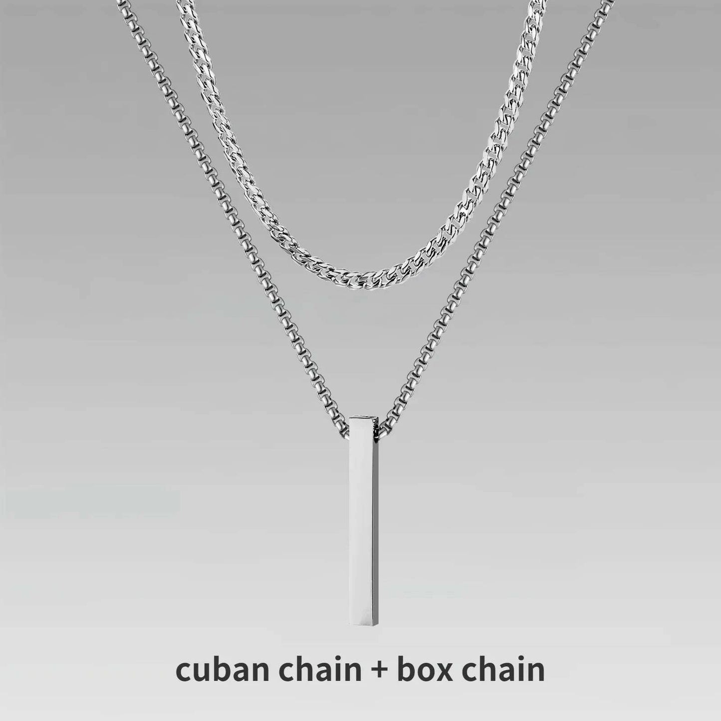 Shop All I Want PN-1331S01 NC003S-50 SHOP ALL I WANT Vertical Bar Necklaces