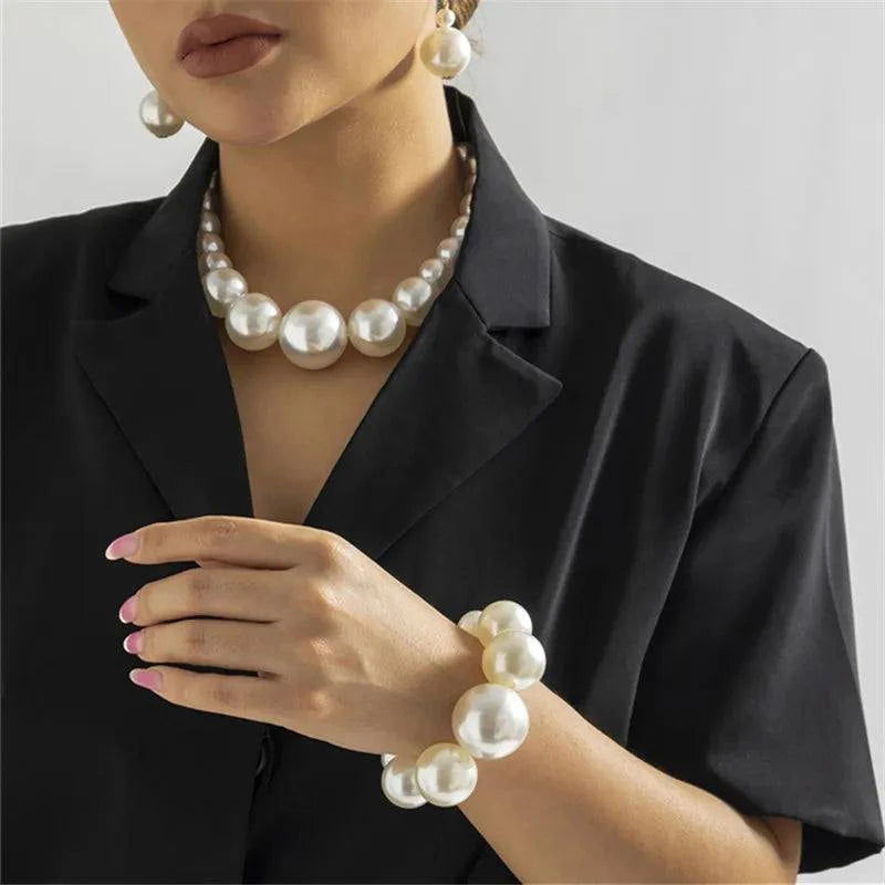 Shop All I Want SHOP ALL I WANT Pearl Jewelry Set