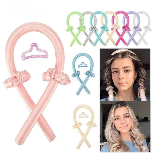 💤 Heatless Silk Curling Rod – Soft Ribbon Hair Rollers, No-Heat SleepAchieve beautiful curls without any heat with the Heatless Silk Curling Rod. This soft ribbon hair roller is perfect for effortless, damage-free curls while you sleeShop All I WantShop All I WantHeatless Silk Curling Rod