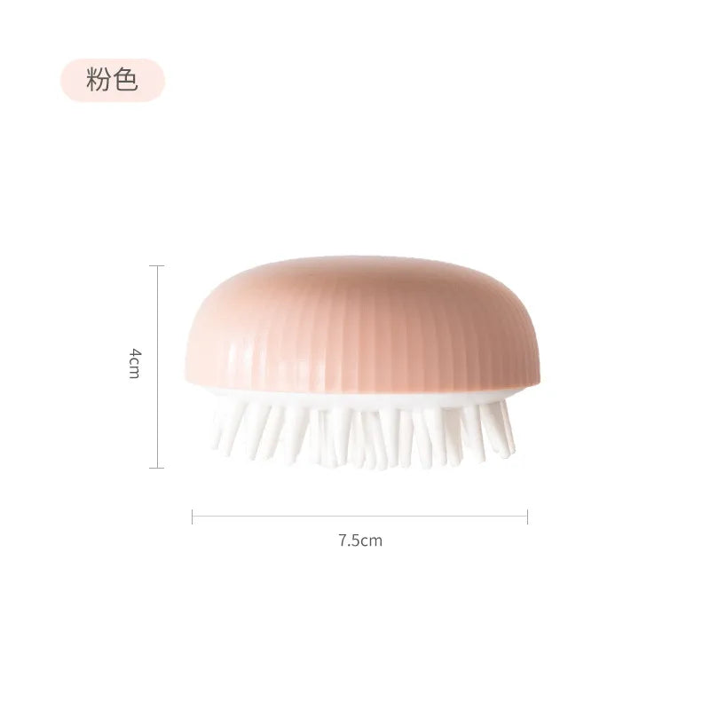 Shop All I Want Pink C SHOP ALL I WANT Head Scalp Massage Brush