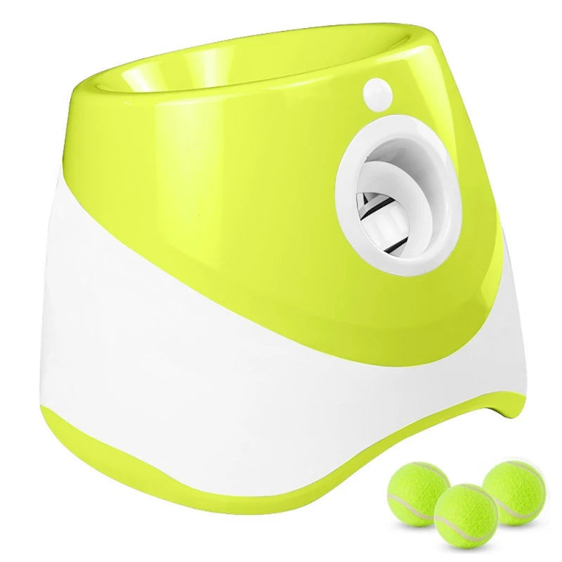 Shop All I Want Green SHOP ALL I WANT Automatic Dog Tennis Launcher: Interactive Fun! 🎾🐾 #PetToys