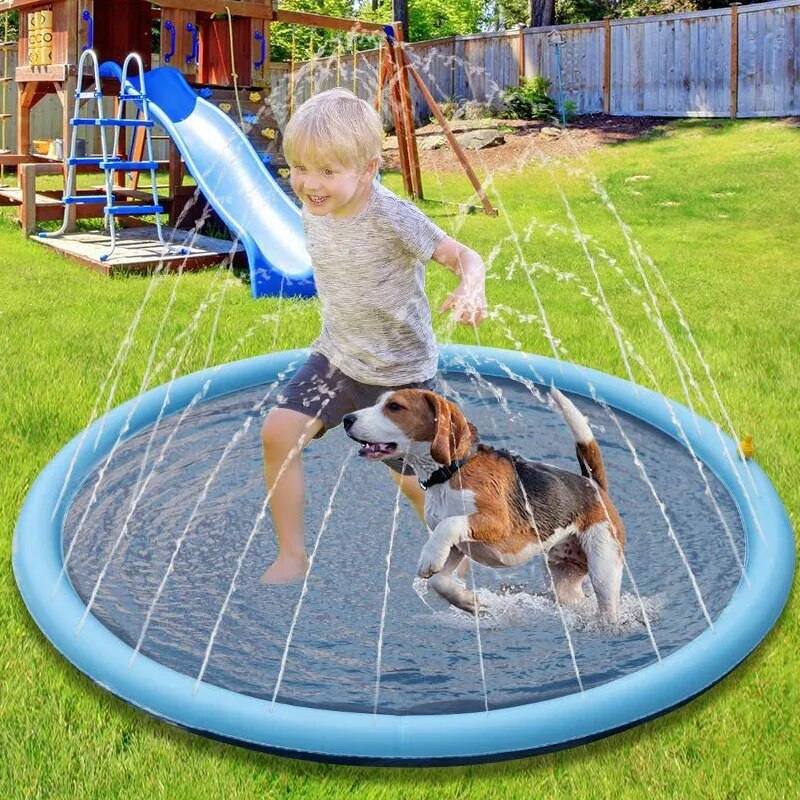 Shop All I Want SHOP ALL I WANT Summer Cool Pet Sprinkler and Swimming Pool