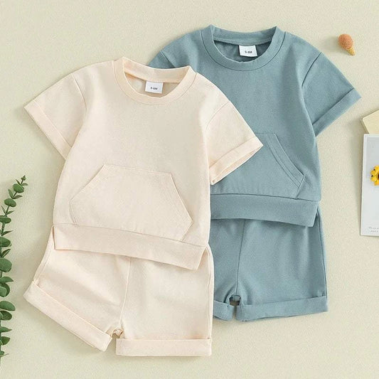 Shop All I Want Shop All I Want 🌿 Breezy & Stylish: 2-Piece Set for Toddler Boys!