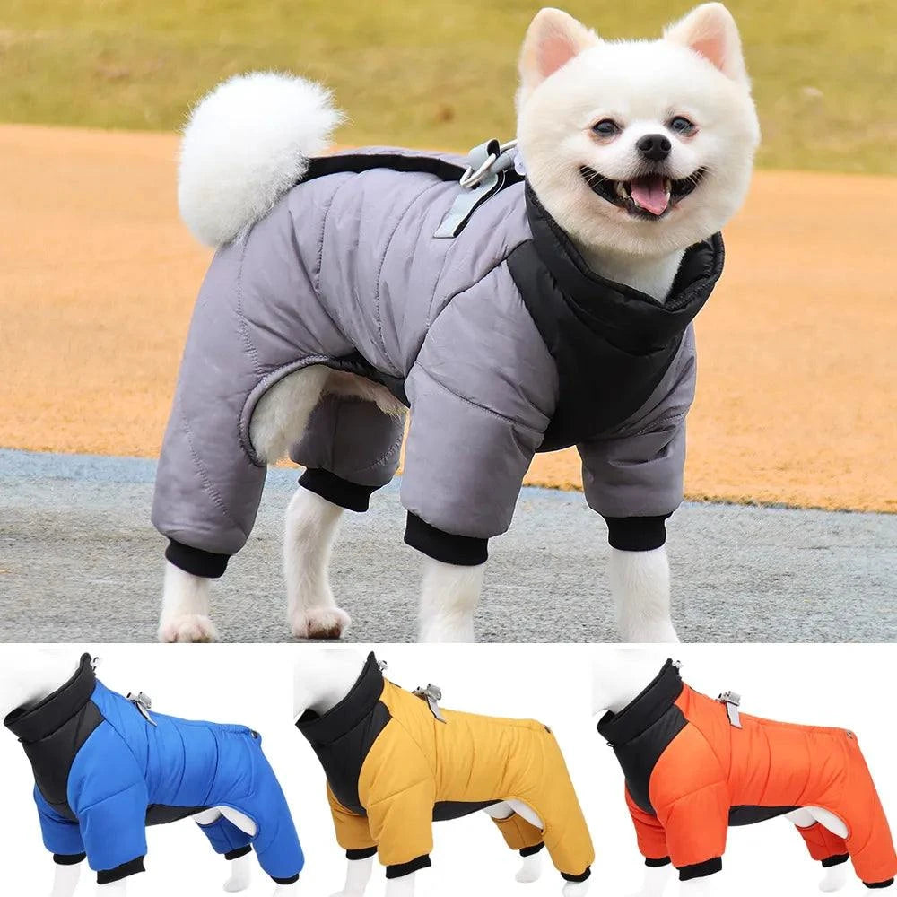 Shop All I Want SHOP ALL I WANT Stay Stylish and Warm: Reflective, waterproof, windproof winter jacket for French Bulldogs! 🐾❄️