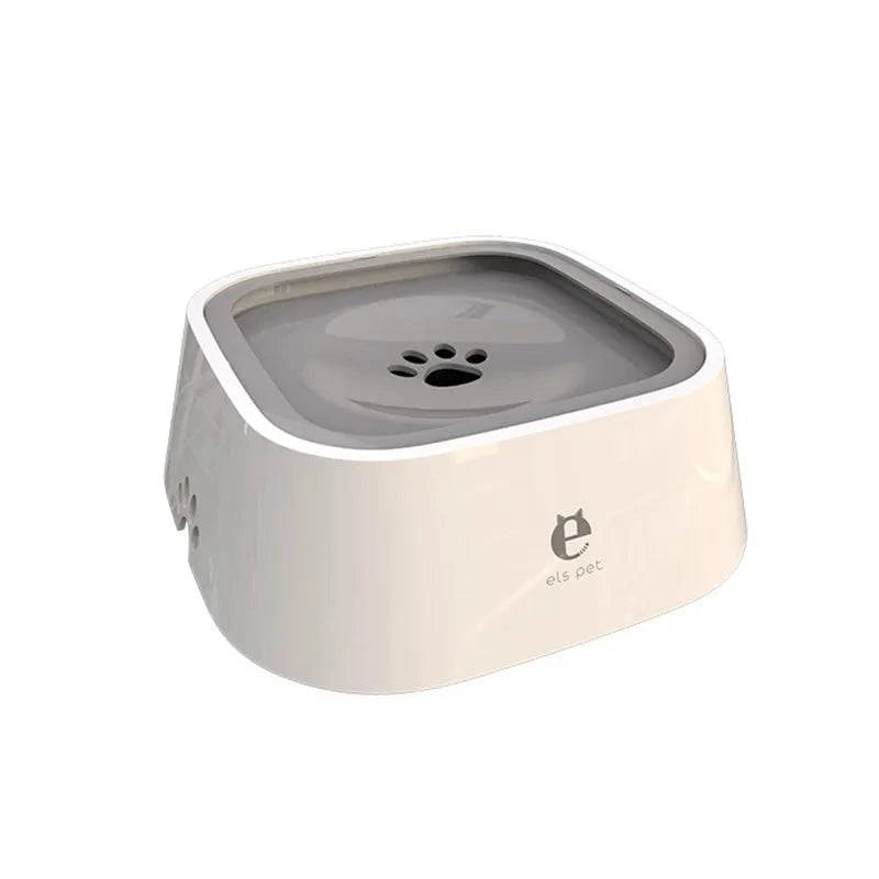 Shop All I Want A-Grey SHOP ALL I WANT Spill-Proof Pet Water Bowl