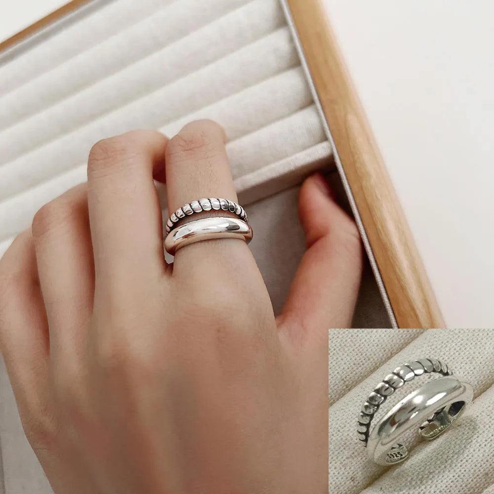 Shop All I Want BTSP1248 / Resizable SHOP ALL I WANT Sterling Silver Ring