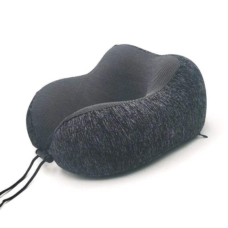 Shop All I Want Ice Silk Gray SHOP ALL I WANT Pillow Memory Foam Neck Pillow