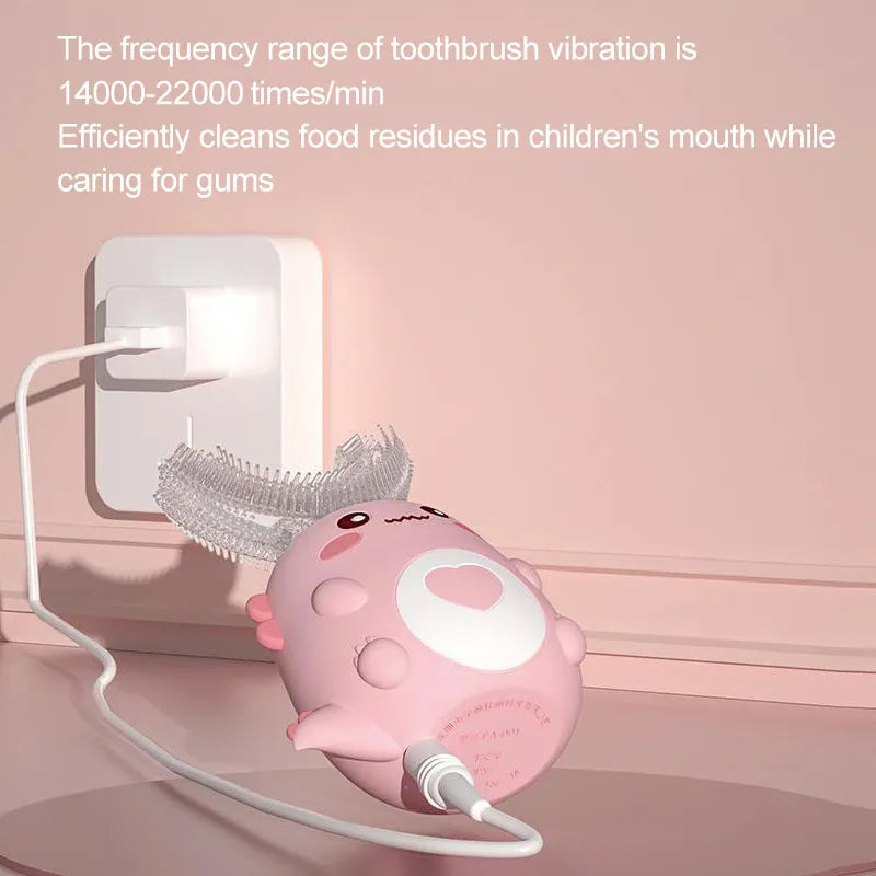 Shop All I Want SHOP ALL I WANT Kids U-shaped Sonic Toothbrush