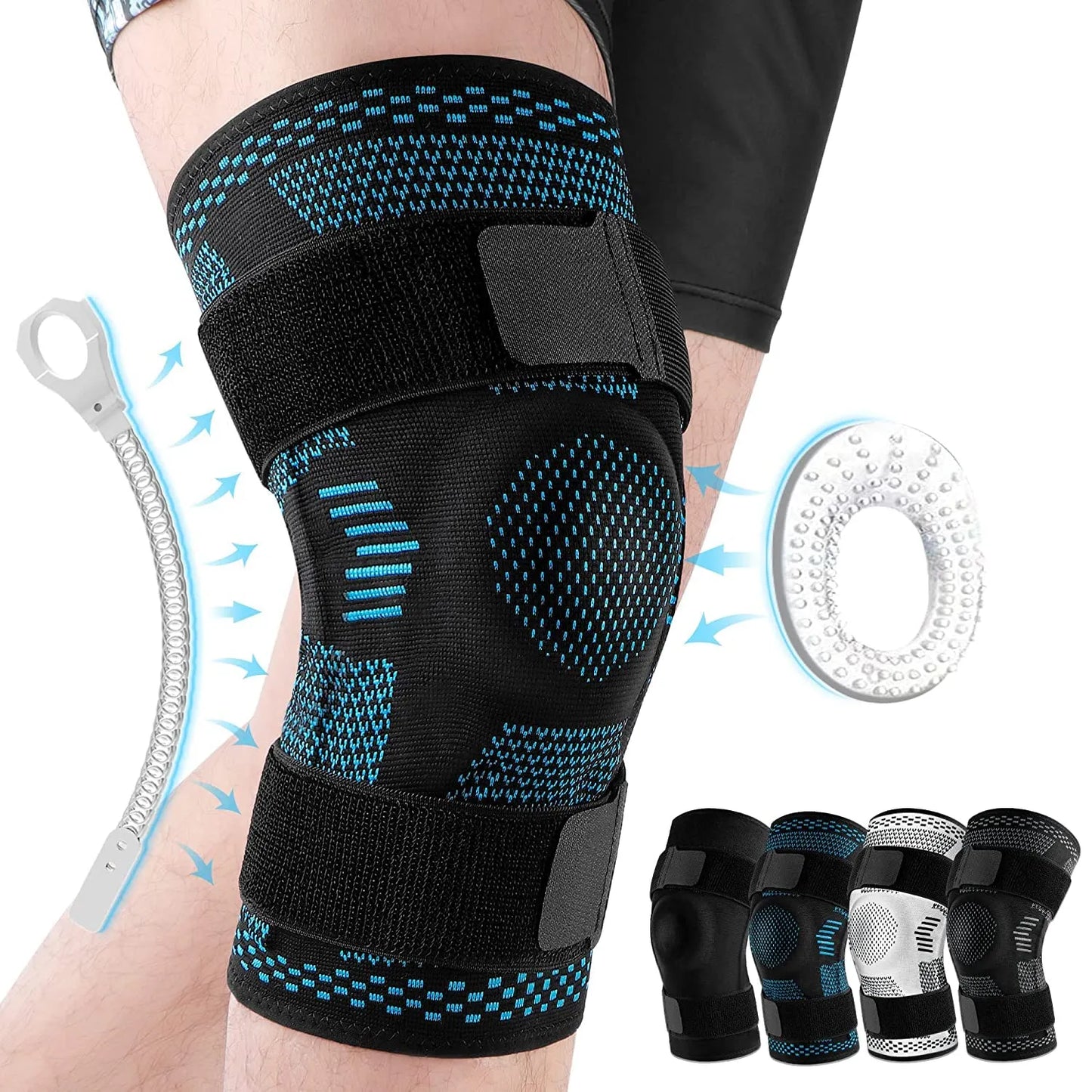 Shop All I Want Blue / S SHOP ALL I WANT Knee Support Pads for Injury Recovery🦵🏥💪