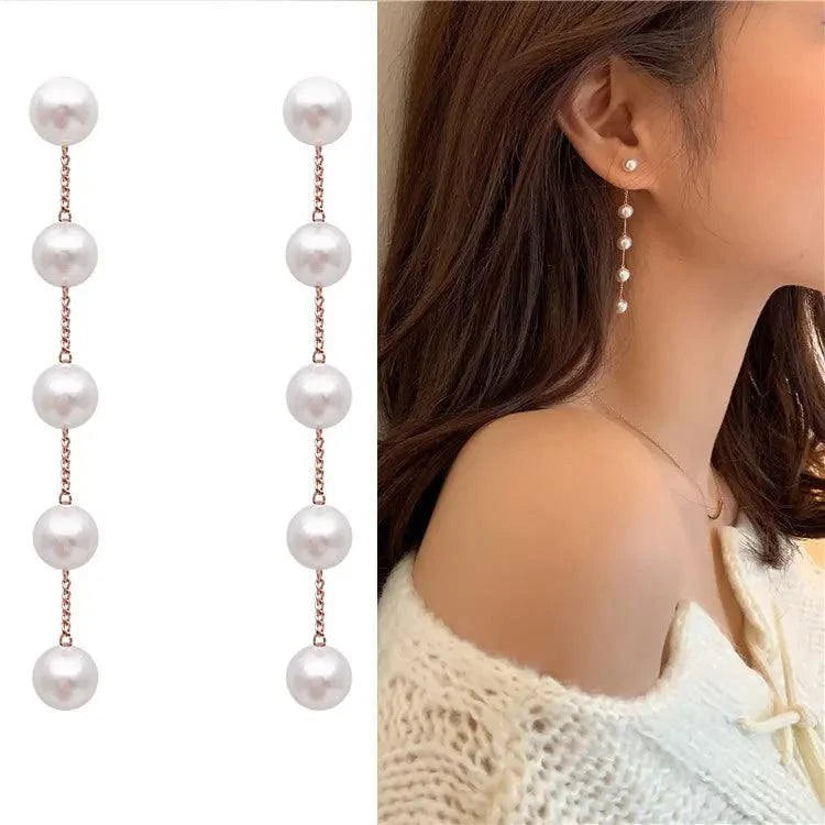 Shop All I Want pearl earring SHOP ALL I WANT Orange-White Glaze Earrings 🔶💎 #KoreanFashion