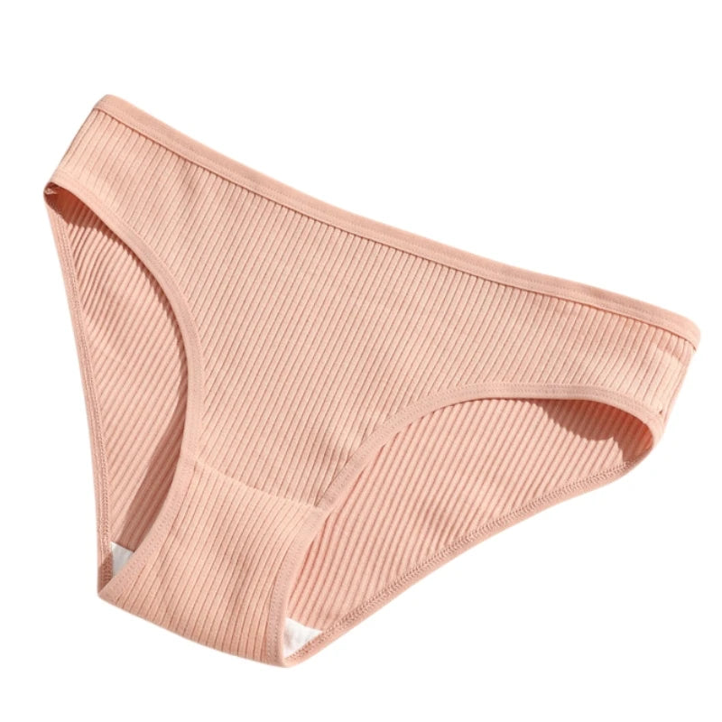 Ladies’ Cotton Briefs Set | 10PCS Low Waist Seamless Panties 🩲