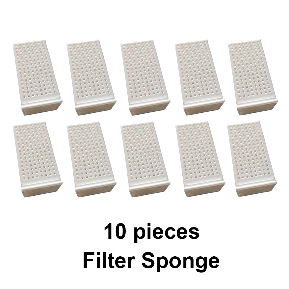 Shop All I Want 10 Pcs Filter Sponge / USB Plug SHOP ALL I WANT Ultra-Quiet Cat Water Fountain