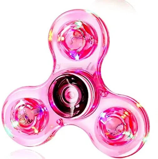 Shop All I Want pink SHOP ALL I WANT LED Fidget Spinner: Glow in the Dark Fun! 🌌🌀 #StressRelief #KineticToys