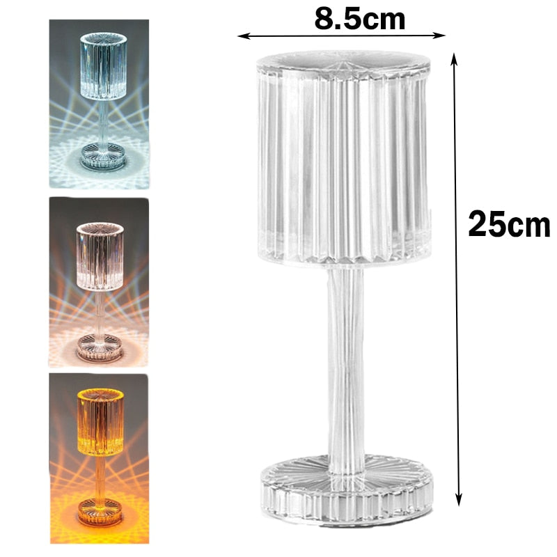 Shop All I Want Rechargeable-3Color SHOP ALL I WANT LED Diamond Crystal Night Light