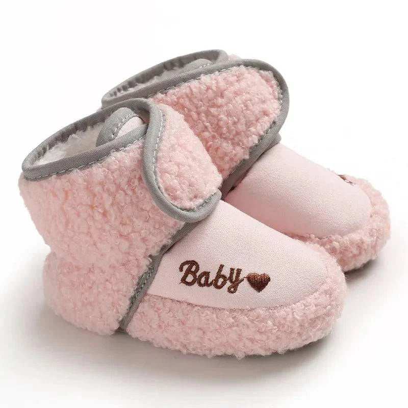 Shop All I Want Pink / 6-12 Months Shop All I Want 🧸 Comfortable & Cute: Anti-Slip Baby Snow Boots!