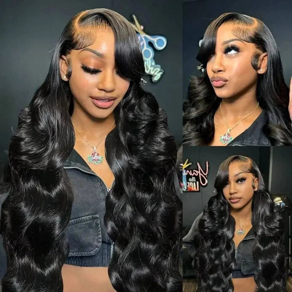 💁‍♀️ HD Lace Front Body Wave Wig – 13x6 Brazilian Hair, Transparent, On Sale, Choice of Bob Styles 🌟 - Shop All I Want