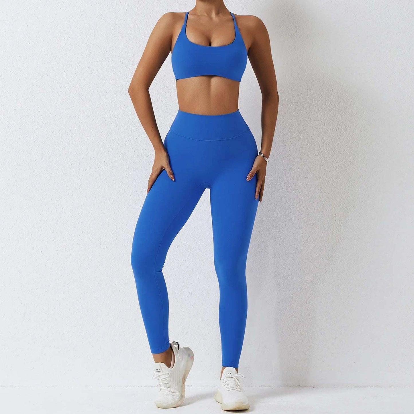 Shop All I Want Pen Blue 2 / S Shop All I Want Women's Yoga Set 🏋️‍♀️💕 #ActiveWear