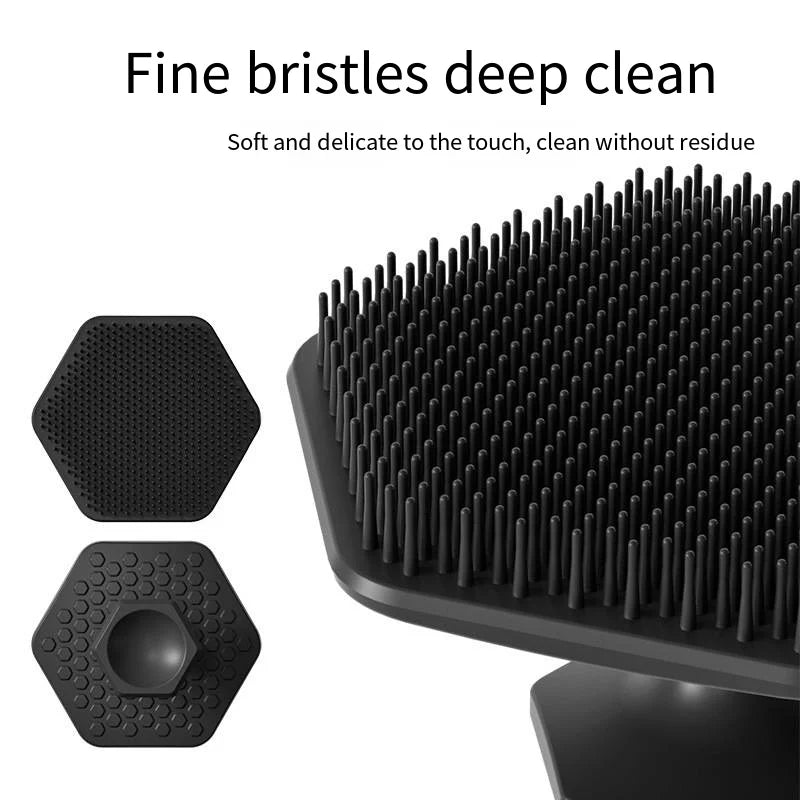 Awesome Facial Cleaning Brush | Silicone Deep Clean Scrubber for Men 🌊