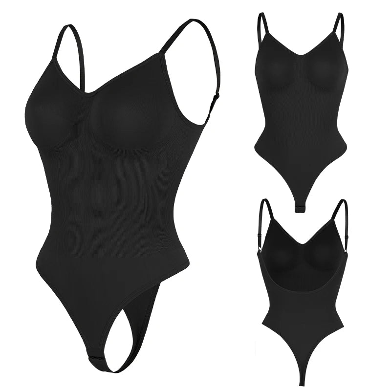 omen’s Backless Bodysuit: Seamless Shapewear & Butt Lifter! 🔥✨