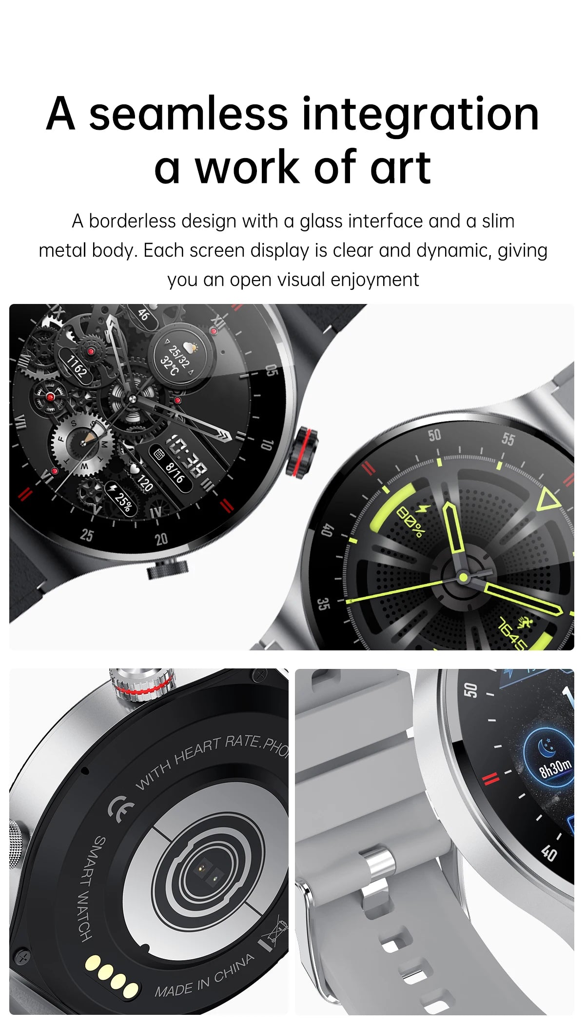 Luxury Smart Watches for Men | 2025 NFC BT Call Fitness Watch ⌚