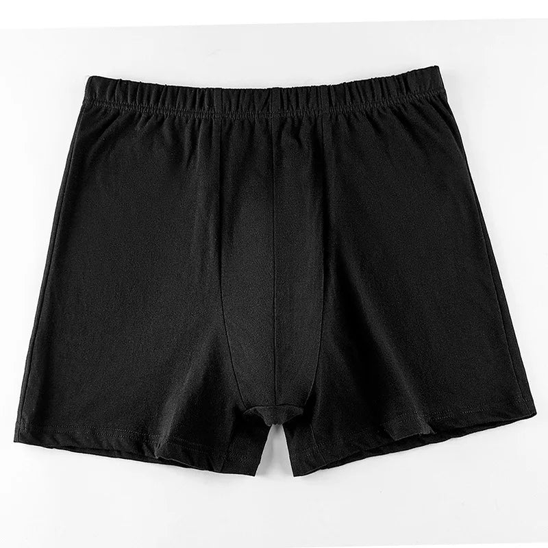 Plus Size Men’s Underwear – High Waist Loose Boxer Briefs, 100% Cotton, Comfortable Men’s Underwear Set 🩲🧵