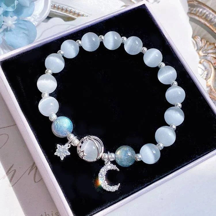 Shop All I Want AYA6023701 Shop All I Want 🌸 New Beads & Crystal Bracelet – Perfect Best Friend Jewelry Gift 2024 🎁