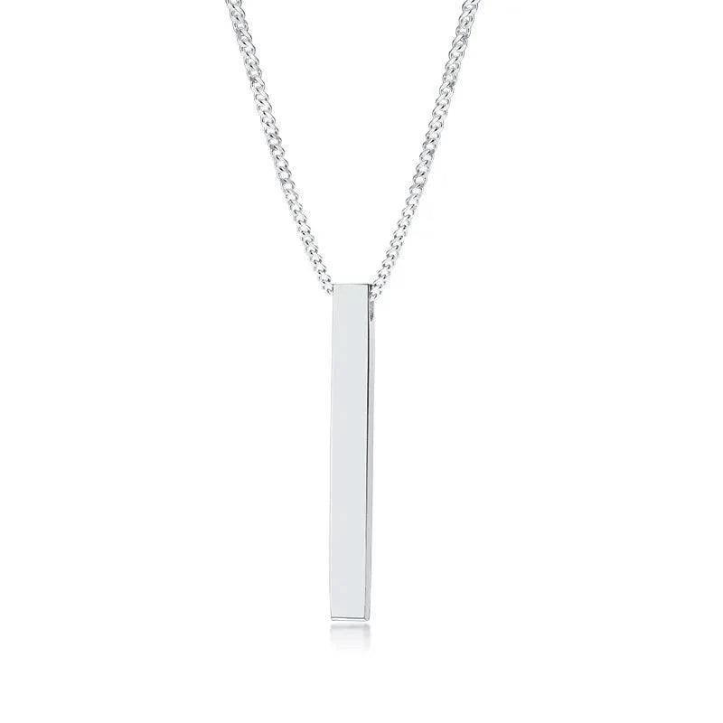 Shop All I Want PN-1357S SHOP ALL I WANT Vertical Bar Necklaces