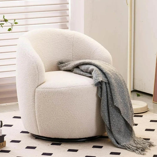 Bouclé Swivel Barrel Chairs – Comfy & Stylish Set of 2 🪑Enhance your sitting room designs with these Bouclé Swivel Barrel Chairs, a perfect duo for modern home design ideas. Featuring a minimalist modern aesthetic, these Shop All I WantShop All I WantBouclé Swivel Barrel Chairs – Comfy & Stylish Set