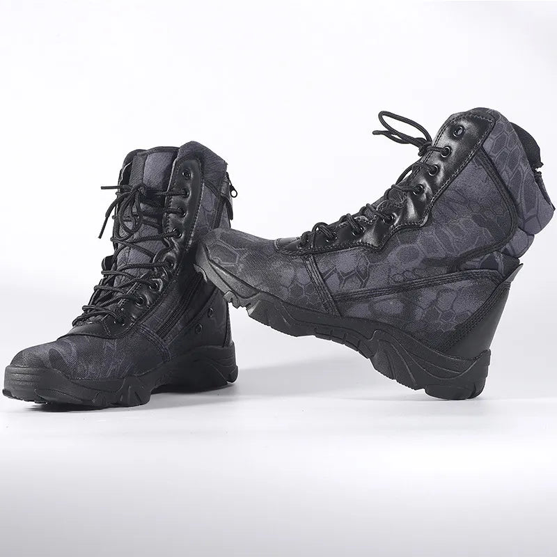 Shop All I Want SHOP ALL I WANT High-Top Military Inspired Boots 🥾🌲