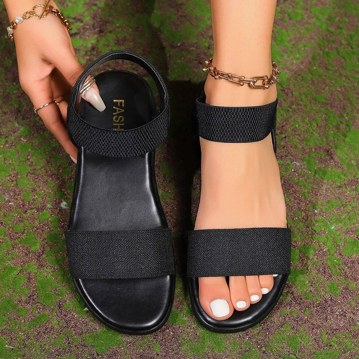 Shop All I Want SHOP ALL I WANT Ultra-Light Casual Flat Sandals for Women